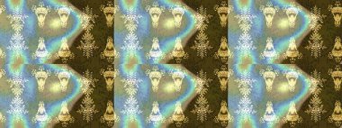 Suluboya etkisi. Raster deseni. Organik elementler. Botanik çizim deseni.