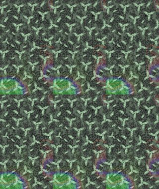 Retro tekstil tasarım koleksiyonu. 1950-1960 motifleri. Gri üzerine gri. El çizimi çiçek unsurları olan soyut çizim raster deseni. Çiçekli ipek eşarp..