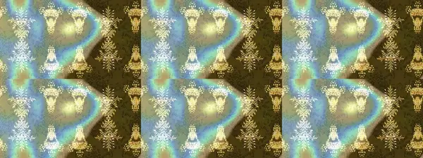 Suluboya etkisi. Raster deseni. Organik elementler. Botanik çizim deseni.