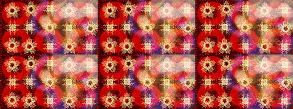 Kar taneleri arka planda. Renkli arka planda izole edilmiş kar tanelerinin düz tasarımı. Kar taneleri deseni. Kar tanesi süsleme deseni. Raster illüstrasyonu.