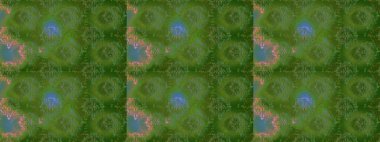 Çiçekli karalama şeklinde Raster çiçek deseni. Nazikçe, güzel çiçek arkaplanı. Yeşil, nötr ve mavi renkte çiçekler.