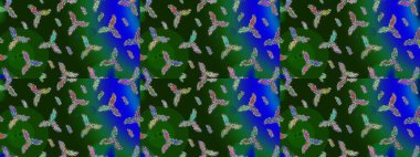 Raster resim. Raster Noel renkli arka plan ile düşen kar tanesi. Kış arka plan. Kar taneleri ile Noel arka plan.