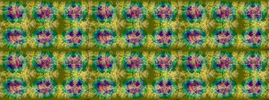 Renkli elementlerle Raster ilginç desen