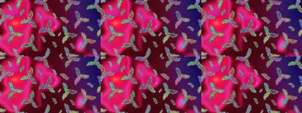 Düz kar karalama ikonları, yılbaşı afişi için kar taneleri silueti, kartlar. Yeni yıl kar tanesi. Mavi, mor ve kahverengi renkler üzerine şirin soyut kar taneleri raster tasarımı.