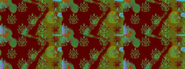 Modern stil dokusu. Çiçek desenli raster, kırmızı çizgi grafik deseni soyut raster arkaplan.