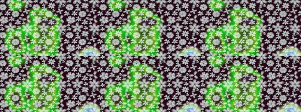 Meteoroloji buz koleksiyonu. Xmas Frost kar taneleri izole edilmiş siluet sembolü. Kar Tanesi raster ikonu arka plan kahverengi ve yeşil renk. Raster tasarımı. Kış Noel 'i Kar bembeyaz kristal element