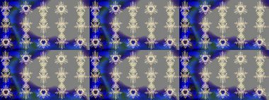 Düz kar karalama ikonları, kar taneleri gri, mavi ve mor renkli siluetler noel afişi, kartlar. Yeni yıl kar tanesi. Güzel soyut kar taneleri raster tasarımı..