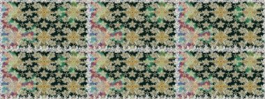 Kusursuz. Tarafsız renklerde çiçekler. Raster illüstrasyonu. Şirin çiçek elementleri..