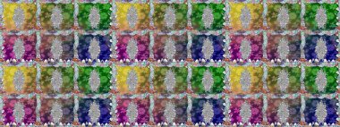 Modern stil dokusu. Çiçek desenli raster, çizgi grafik desenli soyut raster arkaplan.