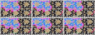 Şam, tasarım için kusursuz desen. Gri renklerde, altın elementli, pürüzsüz desen.