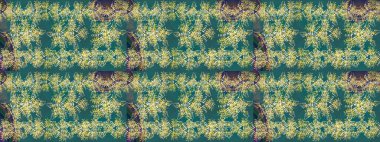 Yeni yıl kar tanesi. Düz kar karalama ikonları, kar taneleri silueti mavi, yeşil ve noel afişi için nötr renkler, kartlar. Güzel soyut kar taneleri raster tasarımı..