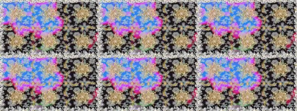 Şam, tasarım için kusursuz desen. Gri renklerde, altın elementli, pürüzsüz desen.