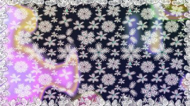 Gri renkli parlak çiçekli halı ile kusursuz desen..