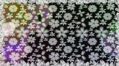 Raster illüstrasyonu. Zentangle soyut çiçekleri. Güzel kumaş deseni. Karalama çiçeği. Düz Çiçek Elementleri Tasarımı. Renkli Bahar Teması Kusursuz Arkaplan.