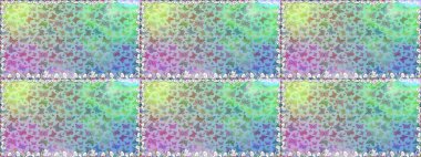 Duvar kağıtları, web sayfası geçmişi, yüzey dokuları, tekstil için mükemmel. Raster. Mavi renklerdeki kusursuz çiçek desenli arka plan. Resimler tropikal kelebeklerle birlikte.