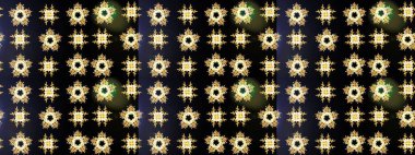 Düz Çiçek Elementleri Tasarımı. Raster illüstrasyonundaki çiçek desenli çizim. Süslü kumaş deseni. Renkli Bahar Teması çizim şablonu.