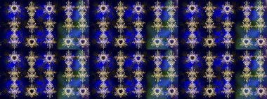 Raster resim. Kar taneleri arka plan. Snowflakes desen. Düz renkli arka plan üzerinde izole kar taneleri tasarımı. Kar tanesi dekoratif desen.