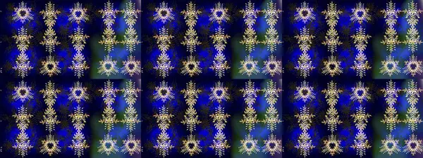 Raster resim. Kar taneleri arka plan. Snowflakes desen. Düz renkli arka plan üzerinde izole kar taneleri tasarımı. Kar tanesi dekoratif desen.