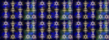 Raster resim. Kar taneleri arka plan. Snowflakes desen. Düz renkli arka plan üzerinde izole kar taneleri tasarımı. Kar tanesi dekoratif desen.