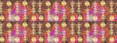 Kar tanesi kahverengi, pembe ve bej renklerde izole edilmiş. Kar Tanesi Simgesi. Raster illüstrasyonu. Raster illüstrasyonu.