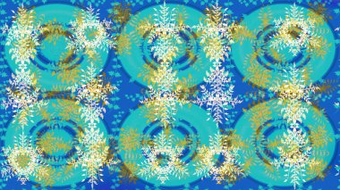 Modern soyut tasarım posteri, kapak, mavi, nötr ve yeşil renkli kart tasarımı. Retro tarzı, kış elementleri. Son moda kar taneleri ve elementler onun kartlarını gösteriyor. Kar taneleri tasarımı.