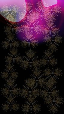 Raster illüstrasyonu. Siyah, gri ve mor renkli kar taneleri. Yılbaşı Biçimi.