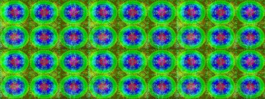 Yeni yıl kar tanesi. Düz kar karalama ikonları, yılbaşı afişi için kar taneleri silueti, kartlar. Yeşil, mavi ve menekşe renkleri üzerine şirin soyut kar tanesi raster tasarımı.