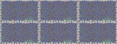 Kusursuz. Mavi arka planda kelebek. Davetiye, kart ve parmak izi için basit kadınsı bir model. Raster illüstrasyonu.