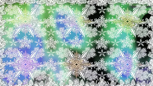 Stilize çiçek ile Seamless modeli. Süslü zentangle sorunsuz doku, soyut çiçeklerle süs. Çiçek desenli kullanılan duvar kağıdı, desen dolgularını, web sayfası arka planı için.