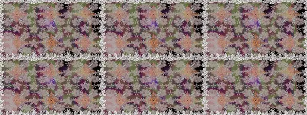 Gri renkli çiçekler. Çiçekli karalama şeklinde Raster çiçek deseni. Yumuşak, bahar çiçekli arka plan.