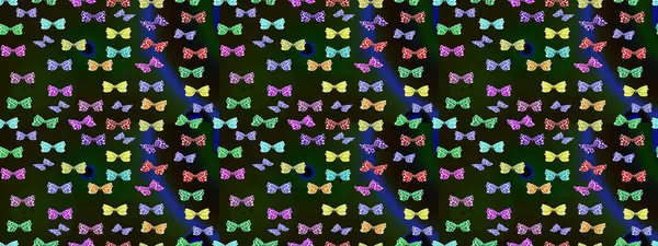 Geleneksel Raster dekoru. Gri arka planda. Kıyafet tasarımı için. Sevimli moda kelebekler.