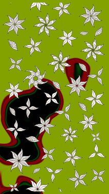 Tekstil, duvar kâğıdı, kapaklar, yüzey, baskı, hediye paketi, hatıra defteri, dekupaj. Özgürlük stili Millefleur 'lar. Küçük yabani çiçeklerdeki halk modelini çiz. Taşralı şıklığı.