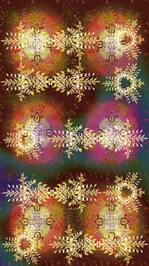 Raster illüstrasyonu. Raster kar tanesi ikonu. Kar tanesi ikonu, izole edilmiş. Düz dizayn. Renkli arka planda kar taneleri.