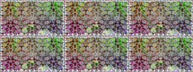 Trendy yazdırma. Tonda. Güzel desen dekorasyon ve tasarım için. Sulu Boya Dikişsiz desen buket çiçek. Çiçek suluboya çizimler ve zarif desen.