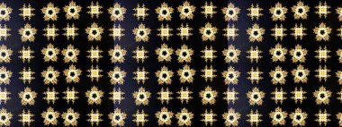 Siyah renkli çiçekler. Raster düz çiçek çizim deseni. Tasarım hediye paketi, tebrik kartları, posterler ve afiş tasarımı.