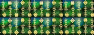 Renkli arka planda güzel kar taneleri. Raster kar taneleri deseni. Raster illüstrasyonu.