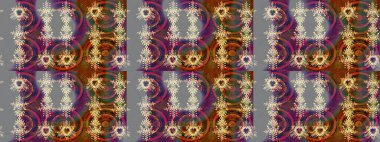 Çiçek kompozisyonu, el boyası, hassas şablon. Üst manzara, yumuşak gri, kahverengi ve mor renkli. Sevgililer günü ve tebrik kartı konsepti için şık bir davetiye. Manzaralı çiçek deseni.