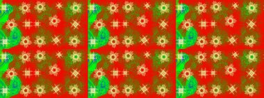 Noel şenlikli arka plan. Raster resim. Noel dekorasyon kar kar tanesi.