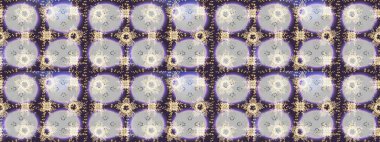 Renkli elementlerle Raster ilginç desen