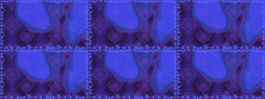 Mor renklerde. Anti-stres için soyut örnek sayfası. Raster illüstrasyonu.