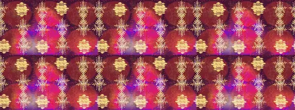 Lace Snowflakes 'in etnik kökü. Mandalas 'ın dekoratif dokusu. Tekstil için Lacy Fashion Print. Kumaş veya Duvar Kağıdı Tasarımı. Stilize Çiçekler. Folk Style. Raster illüstrasyonu.