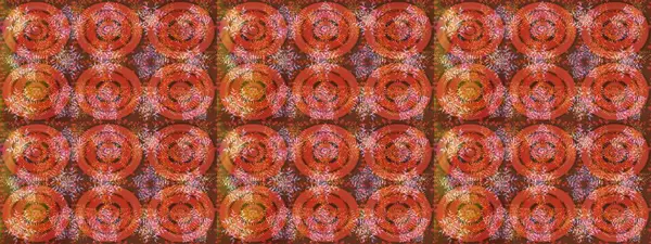 Renkler. Kar tanelerinin soyut arkaplanı olan şirin bir Noel arkaplanı. Noel ve yeni yıl moda baskıları için tatil tasarımı. Turuncu, kahverengi ve pembe kar taneleri. Raster illüstrasyonu.