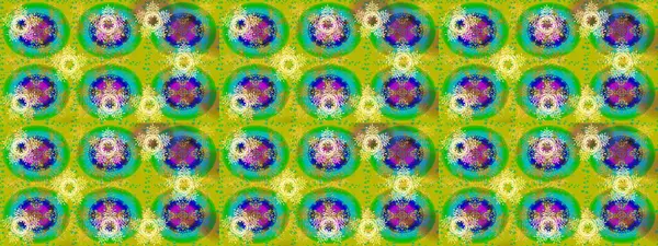 Kar tanesi renkli desen. Snowflakes desen. Raster kar taneleri arka plan. Renk arka plan üzerinde izole soyut kar taneleri ile düz tasarım. Raster illüstrasyon.