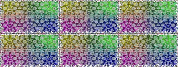 Raster illüstrasyonu. Bahar çiçekli, dikişsiz, sevimli çiçek deseni. Güzel kumaş deseni.