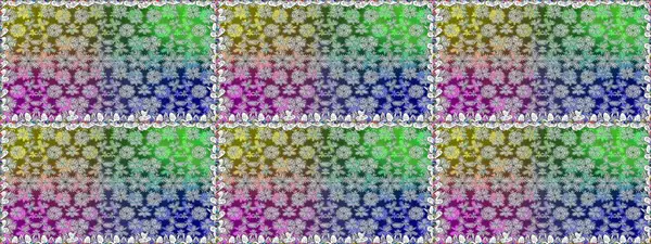 Raster illüstrasyonu. Bahar çiçekli, dikişsiz, sevimli çiçek deseni. Güzel kumaş deseni.