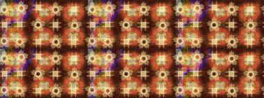 Kar Tanesi Mozaik ikonu. Düz dizayn. Siluet kar taneleri tabelası izole edilmiş kahverengi, turuncu ve sarı renkler. Grafiksel element dekorasyonu. Sembol kışı, donmuş, Noel, yeni yıl tatili. Raster çizimi..