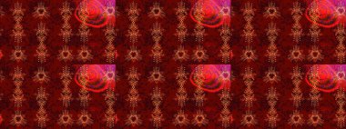 Arabesk ve çiçek öğeleri ile oryantal raster desen. Geleneksel klasik süs. Arabesk ile Vintage desen.