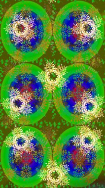 Kar Tanesi raster simgesi arka plan yeşil, mavi ve kahverengi. Meteoroloji buz koleksiyonu. Raster. Kış Noel 'inde kar bembeyaz kristal element. Xmas don kar taneleri izole edilmiş siluet sembolü.