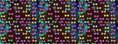 Robot resim. Kelebek desenli güzel çizim tasarımı. Ambalajlar, duvar kağıtları, kumaş tasarımı ve kağıt için hoş bir arkaplan. Kahverengi renkli resimler.