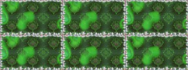 Çiçekler, dallar, bitkiler ve çiçekler. Güzel kumaş deseni. El çizimi. Raster illüstrasyonu.